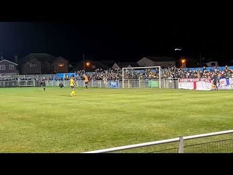 Canvey Island FC vs Brentwood Town full penalty shootout in Isthmian League 1 North Play-off Final.