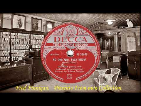 Lita Roza - No One Will Ever Know(1953)