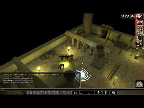 Neverwinter Nights EE Very difficult solo hc permadeath shifter - part 2 Yoinking the dryad