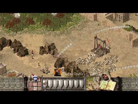 Stronghold Crusader Mission 28  A Place of Rest. ( vs 2x Pig )