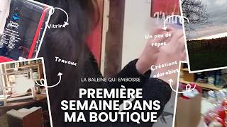 24h pour ouvrir une boutique | Studio vlog 🛍️🌈