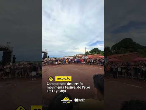 Campeonato de tarrafa movimenta Festival do Peixe em Lago Açu