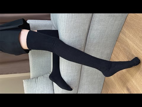 THICKER KNIT THIGH HIGH STOCKINGS