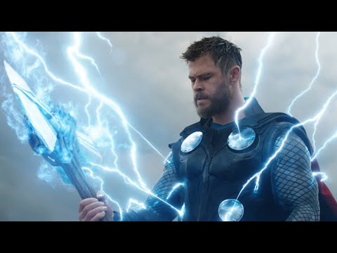Thor arrives in Wakanda with Stormbreaker - Avengers Infinity War (2018) - MOVIE CLIP