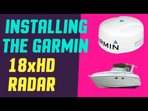 Installing the Garmin GMR 18xHD Radar!