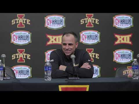 Iowa Men's Post-Game Press Conference - Iowa State