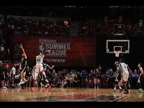 Crowd Reaction to Denzel Valentine's game Winner for the Championship | NBA Summer League 2016
