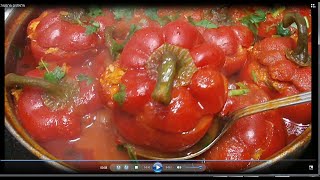 מתכון לפלפלים ממולאים עם בשר ואורז