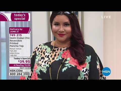 HSN | IMAN Global Chic Fashions 05.23.2021 - 04 PM