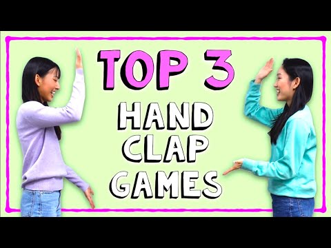 Top 3 Hand Clap Games | Lemonade, Sevens, Slide | Clapping Games for 2 players 👏