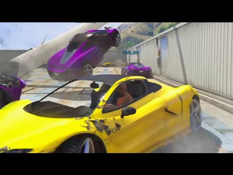 GTA 5 Crazy Windmill Demo Derby