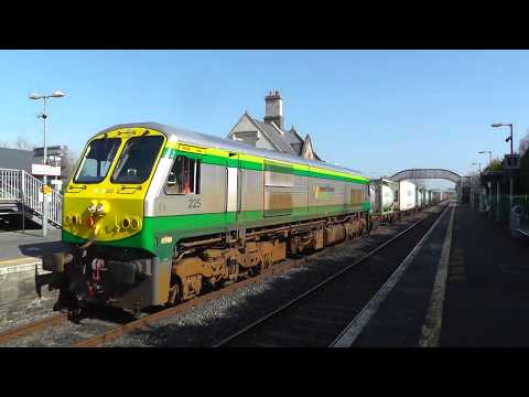 225, 074 & 215 on IWT Liners at Hazelhatch, Co. Kildare - 25/03/2020