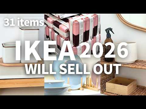 NEW in IKEA 2026 | 31 Best New Buys (Worth It!)