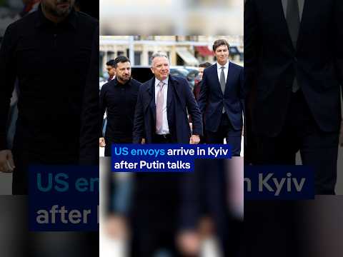 Zelenskyy welcomes US envoys Witkoff and Kushner to Kyiv | DW News
