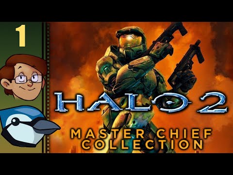 Let's Play Halo 2 Co-op Part 1 - Cairo Station & Outskirts (Master Chief Collection)