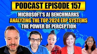 Podcast Ep157: Microsoft AI, Ford&#39;s Digital Transformation, Analyzing the Top ERP Systems