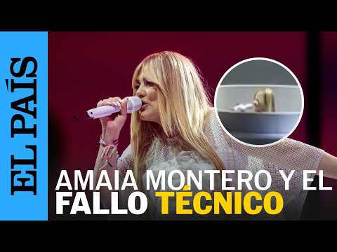 Una plataforma le FALLA a AMALIA MONTERO durante el concierto de LA OREJA DE VAN GOGH en MADRID