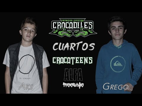 AKS vs GREGO: Cuartos - CROCOTEENS Audicion "Alfa FreeStyle" CROCODILES PERU