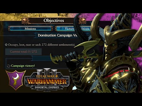 Malekith Campaign Victory Rewards - Warhammer 3 Naggarond Immortal Empires