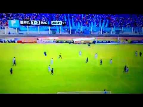 Gol Gustavo Bou Racing 3 Belgrano 1 HD 28/09/2014