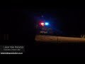 Dacia Logan Police Car Traffic Stop Night Time