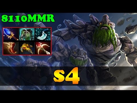 s4 8110 MMR Plays Tiny Vol 2 - Ranked Match Gameplay - Dota 2