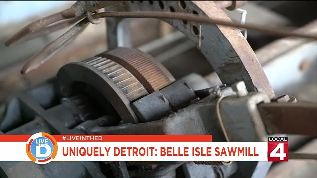 Michigan group works to restore historic Belle Isle sawmill in Detroit