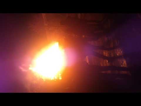 Casa arsa in localitatea Ernei