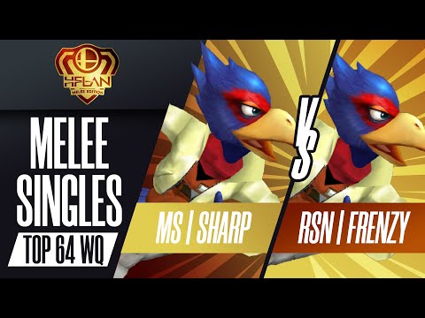 HFLAN 2022 | Melee Singles - Melee Stats | Sharp vs. RSN | Frenzy - Top 64 Winner's Quarters