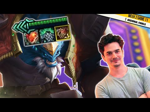 Malphite 4 Star in the Euro Semifinals! (with Kojnid) | TFT Euro Week 2 Game 11