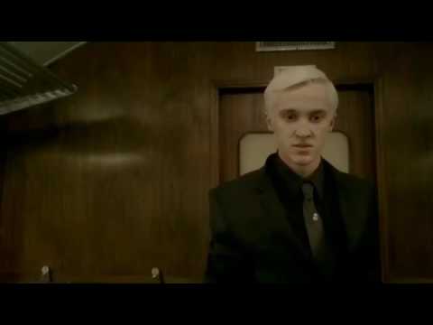 Draco Malfoy and Harry Potter Train Scene