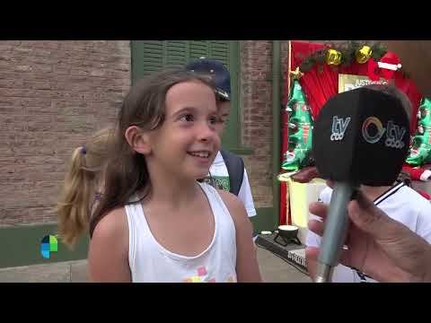 Papá Noel estuvo en Justiniano Posse