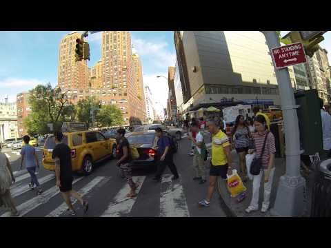 GoPro Hero 3 -  Bike Ride from Flatiron Building to Canal Street 1080p HD