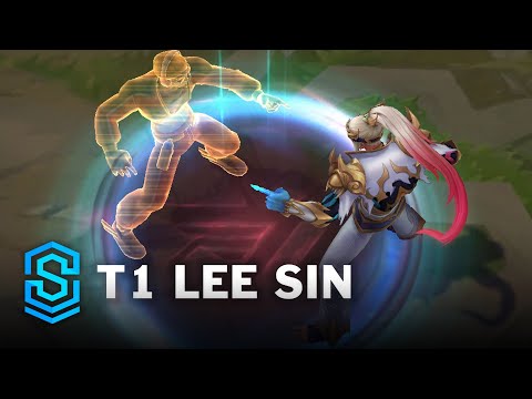 T1 Lee Sin Skin Spotlight - Pre-Release - PBE Preview - League of Legends