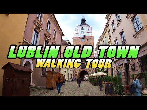LUBLIN Old Town Walking Tour || Stare Miasto Lublin - Poland (4k)
