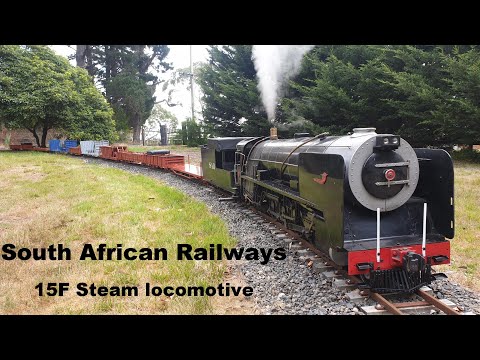 SAR 15F back in steam at Lang Gully Railway