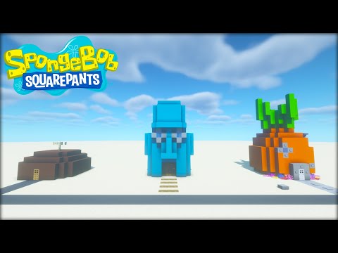 Minecraft: Conch Street "Spongebob Squarepants" w/ World Download