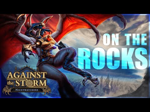 Against the Storm - New Rocky Biome - Insane Bats & Frogs Synergy! (P20 Y4 win)