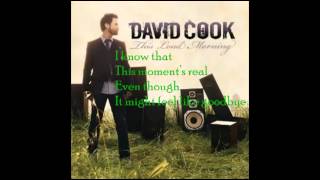 David Cook - This Is Not The Last Time (Lyrics)