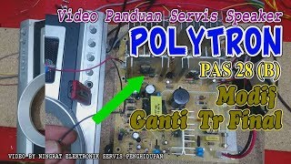 modifikasifuzziblog Modifikasi Speaker Aktif Polytron