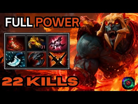 Huskar 22 Kills Safelane DOMINATIONInsane Lifebreak Plays, Full Carry Control|Dota 2 Ranked Gameplay