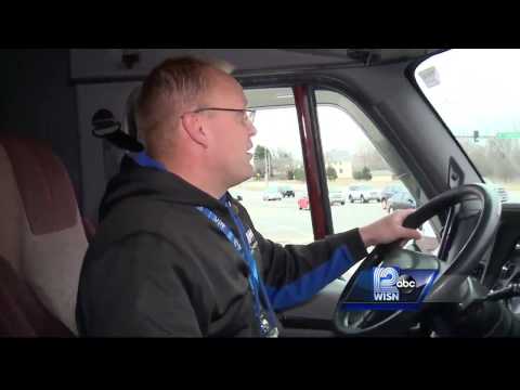Experienced semi driver talks about driving in strong winds