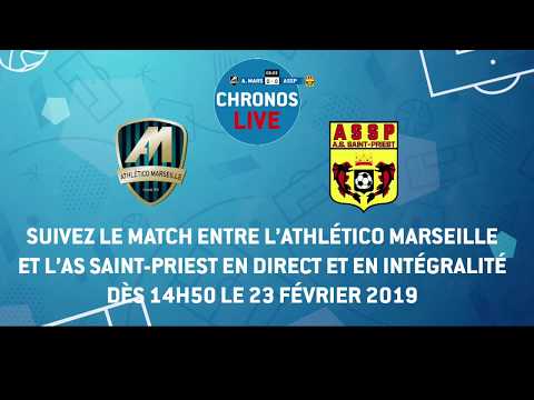 Athletico Marseille - AS Saint Priest // Football // National 2 A (20e J)