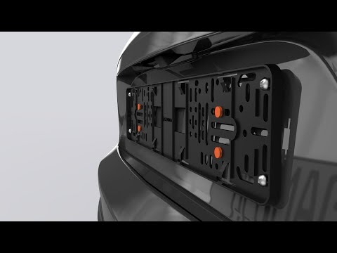 GENMAG 002 - Rahmenlose Kennzeichenhalter - Rahmenlos, Werbefrei und fast Unsichtbar - Montagevideo