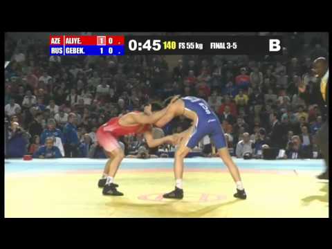 SWEC-2013 Yashar ALIYEV (AZE) - Artem Gebekov (RUS) / bronze medal match
