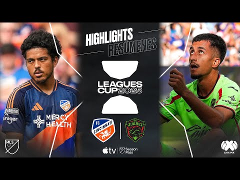 FC Cincinnati vs. FC Juárez | Leagues Cup | Full Match Highlights