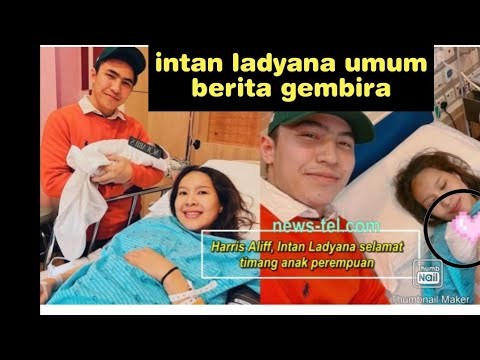 intan ladyana umum berita gembira.. hariss aliff pasti gembira! tahniah!