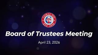 Comal ISD Board of Trustees Meeting - April 23, 2026