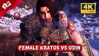 Female Kratos vs Odin