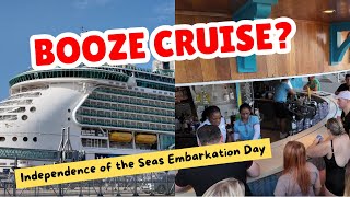Independence of the Seas 2025 - Embarkation Day & First Impressions